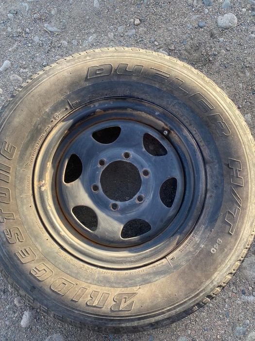 Запаска Delica,Mistral,Hilux R15