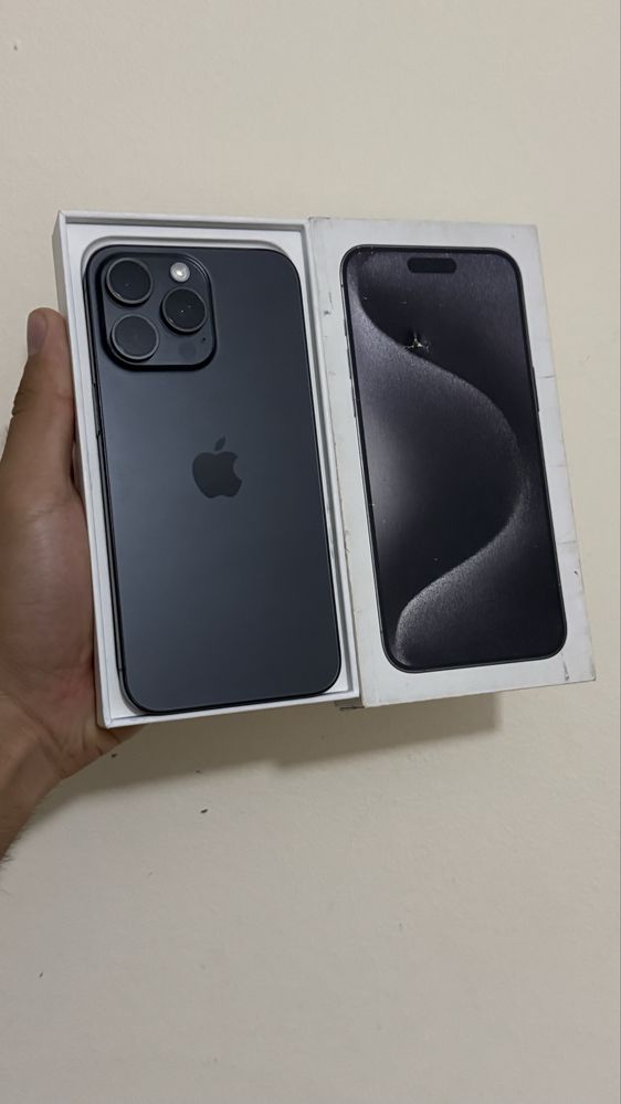 Iphone 15 pro max 256gb Black