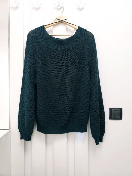 Pulover tricot Zara verde