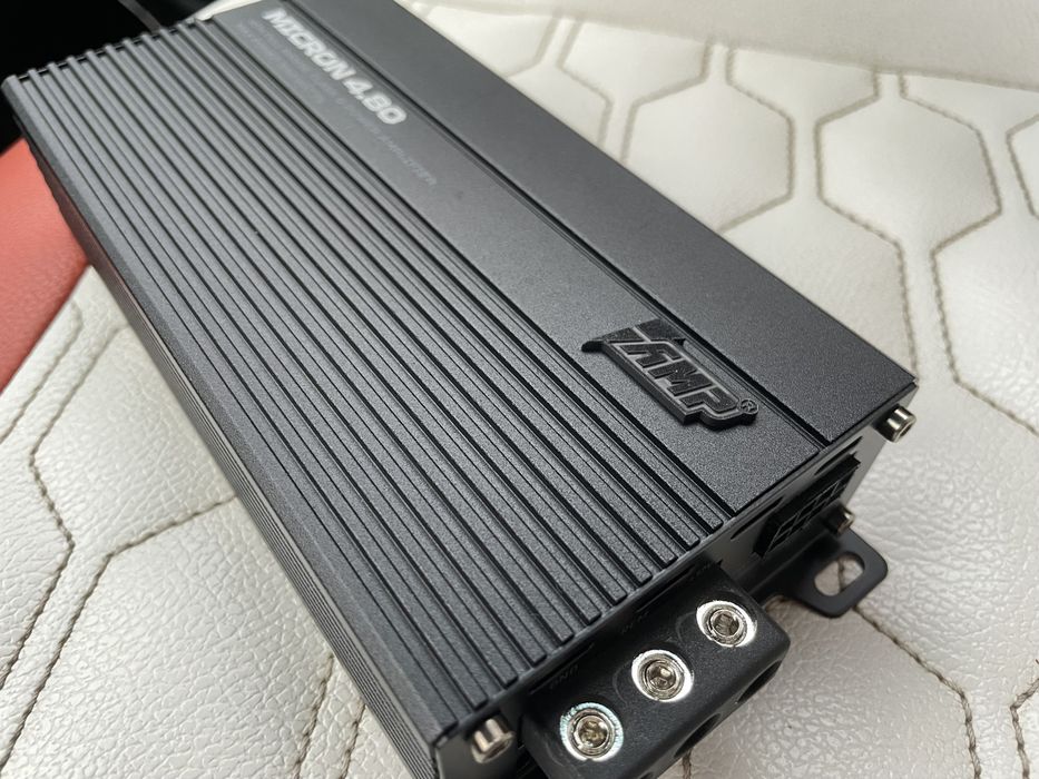 Компактный четырёх канальный усилитель Amp micron 4.80 v2