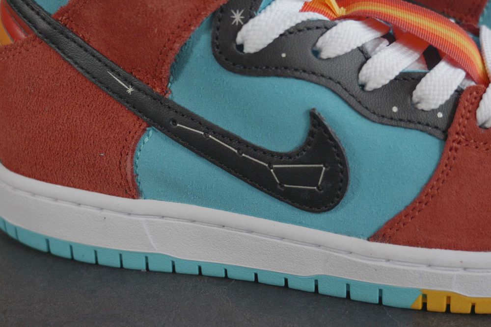 Нови! Nike SB Dunk High Di'orr Greenwood Navajo Arts - 37,5 номер