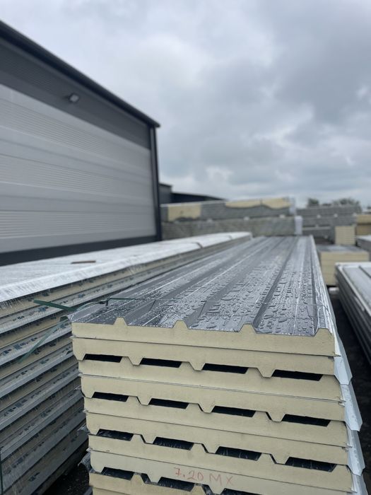 Depozit Panouri Sandwich Stoc permanent Gri antracit