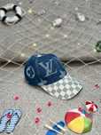 Sapca Louis Vuitton denim
