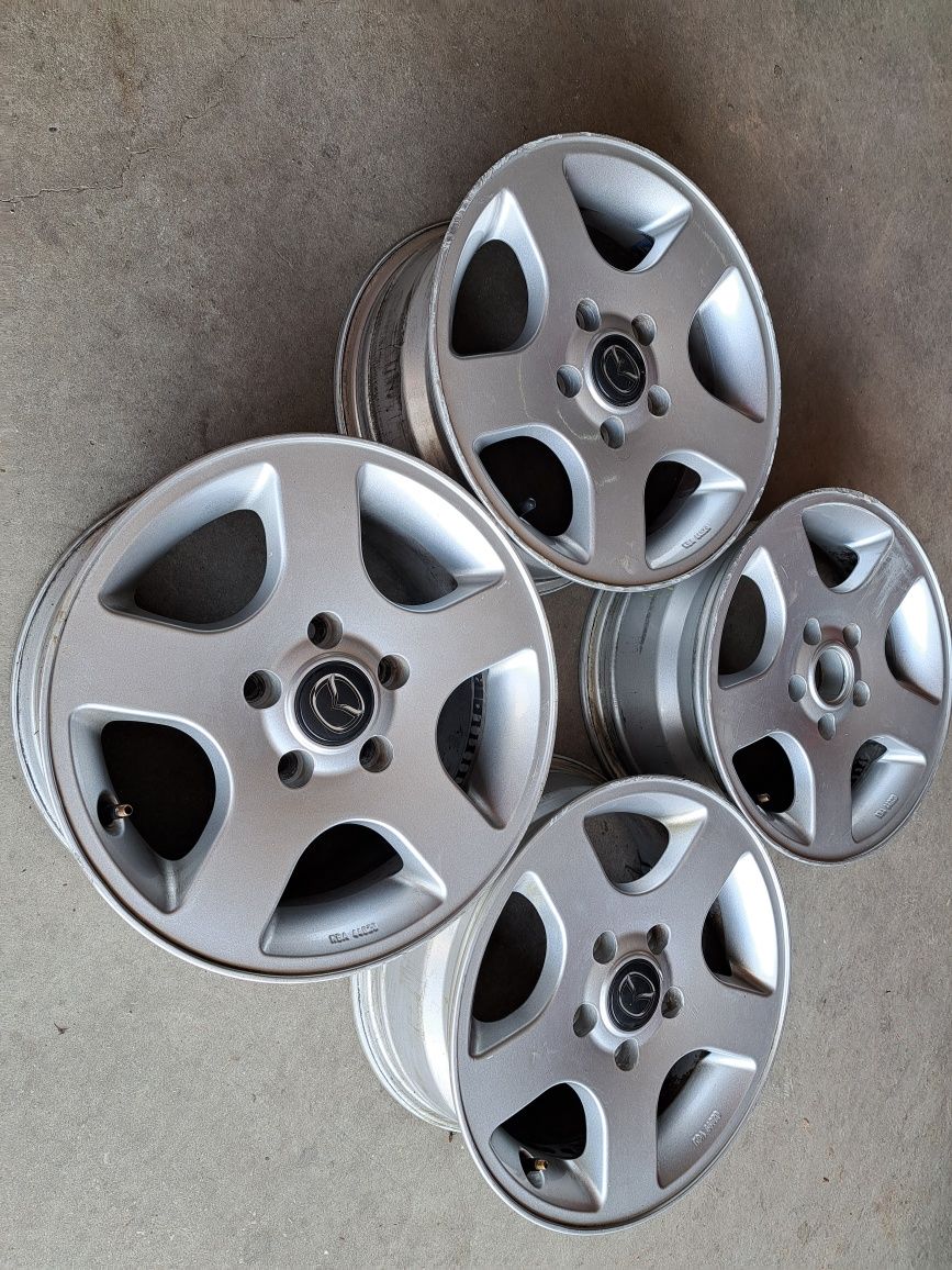 5x114,3/15 с гуми Mazda 3 6 Honda Kia Dacia 5х114.3/15 Мазда Рено