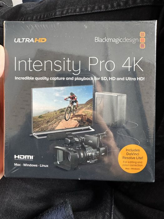 Placă de captură Blackmagic Design Intensity Pro 4K – Nouă, sigilată