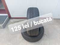 125 lei bucata! Doua anvelope M+S 225 50 17 Continental! 7 mm