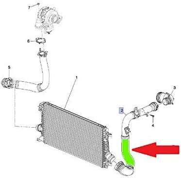 Маркуч турбо CHEVROLET CRUZE    95275281 / 95939956