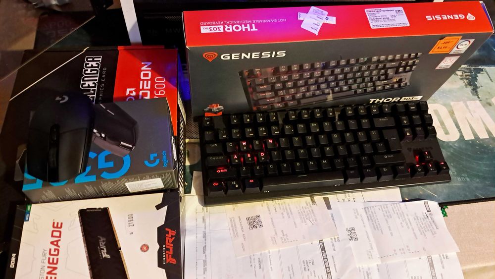 геймърски компютър RYZEN 9 5900X RADEON RX 7600 X570F GAMING