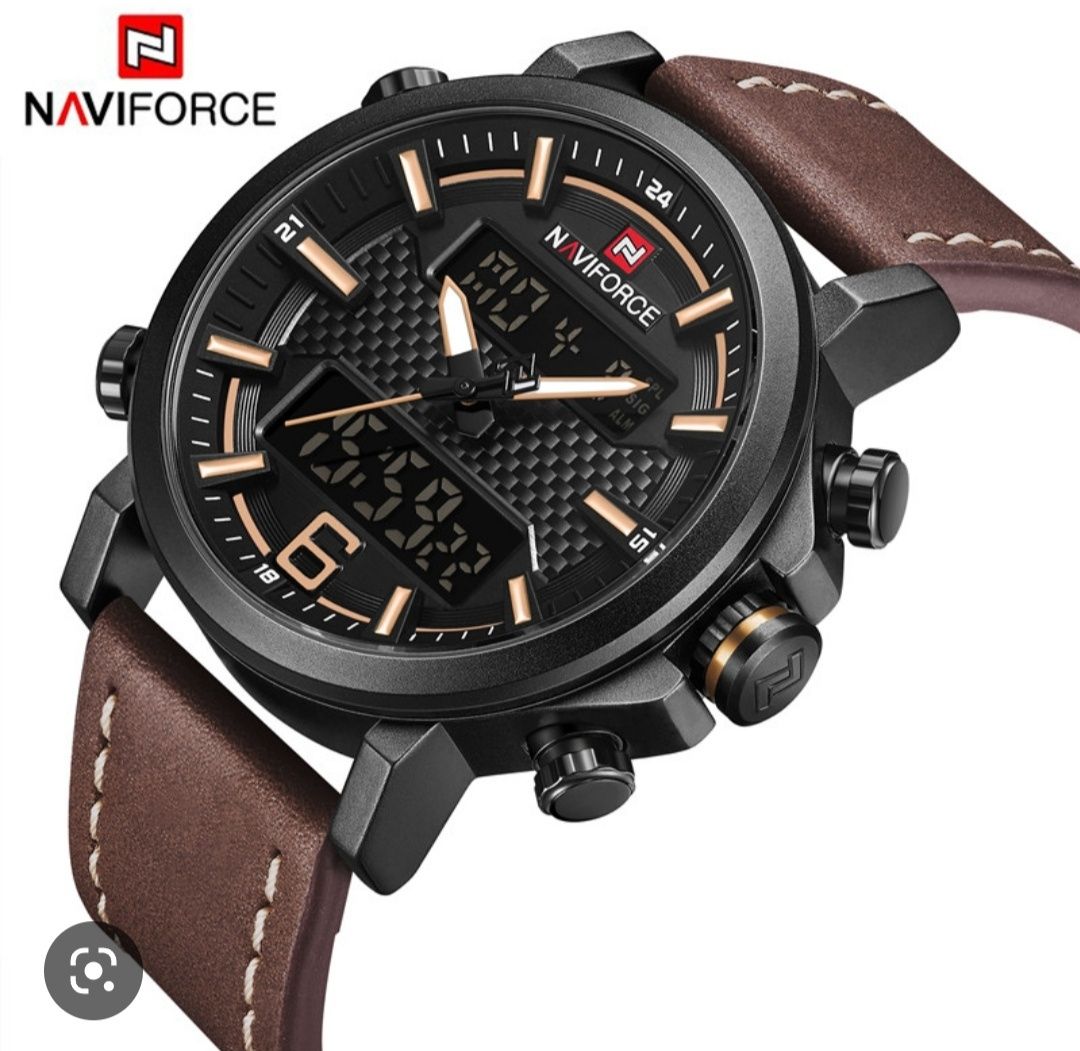 Мужские часы Naviforce 9134 Male Dual.