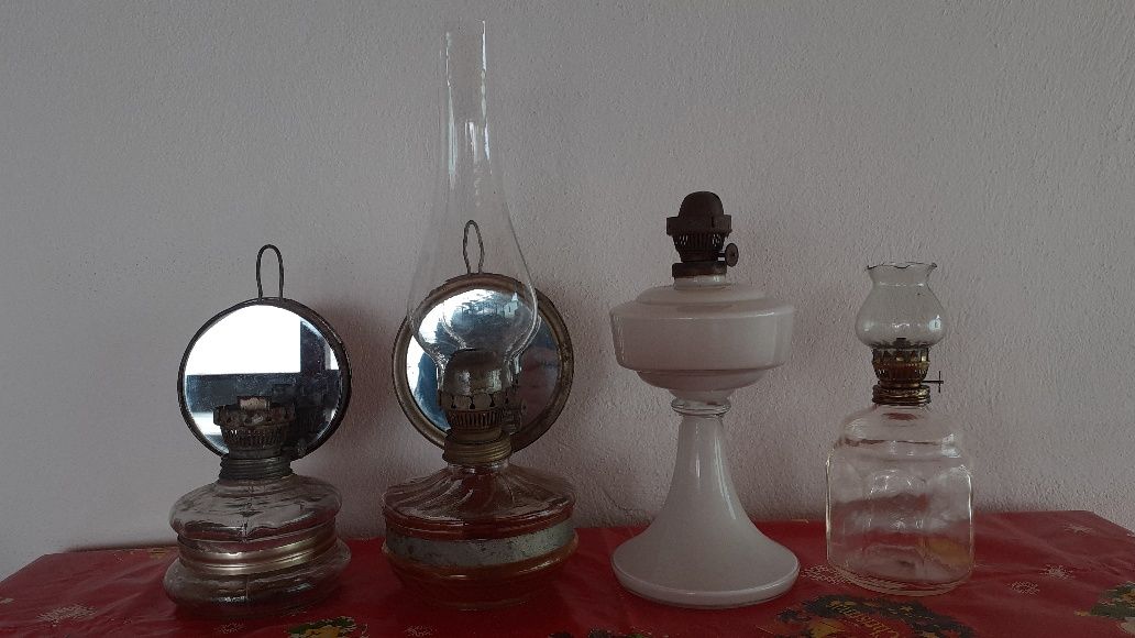 Lampi pe gaz vintage