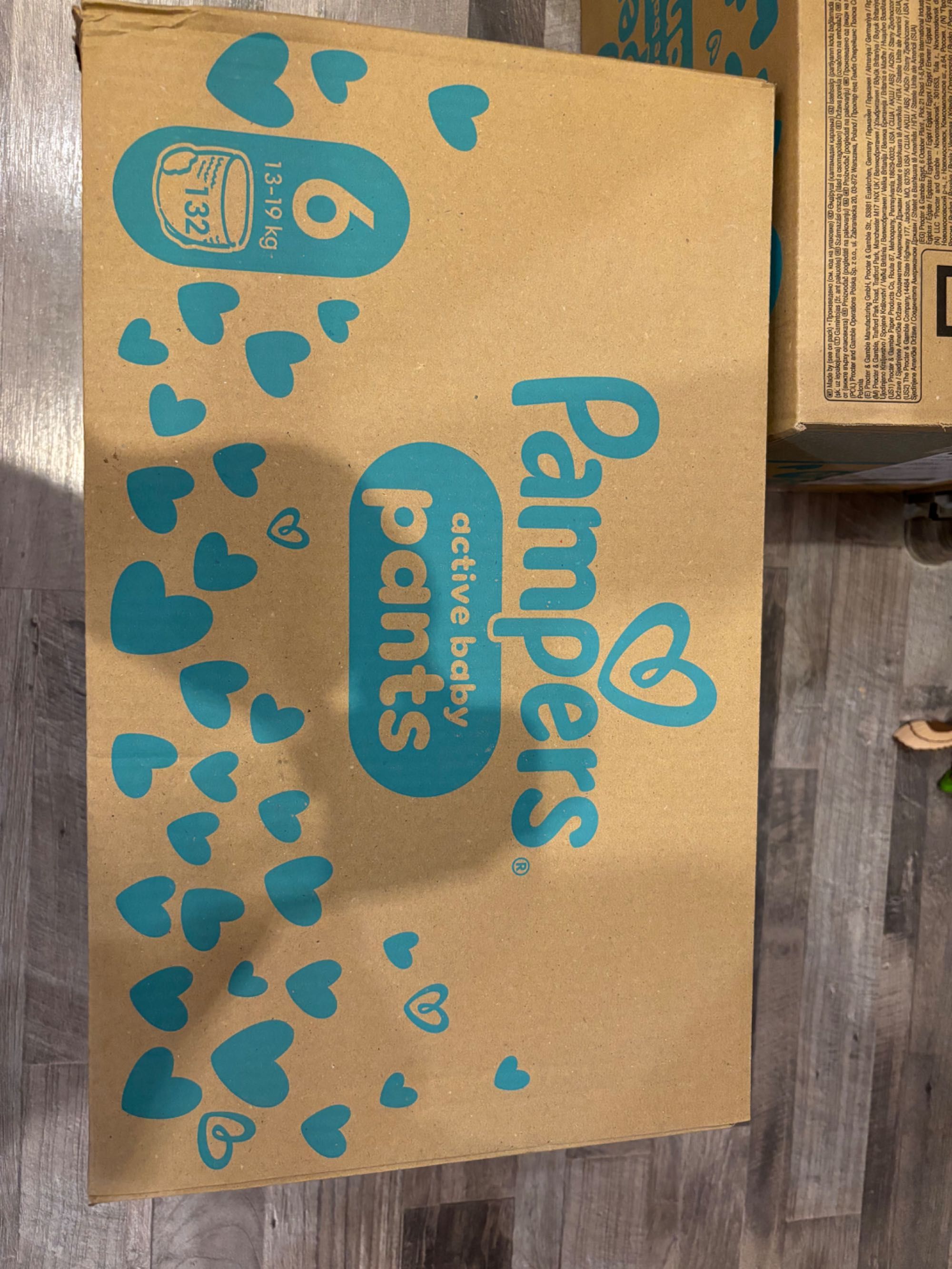 Pampers pants 6-ца