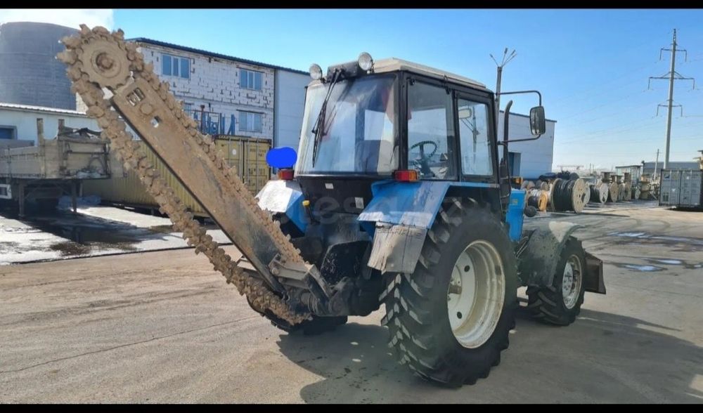 Асфальторез бара грунторез мтз