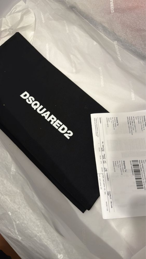 Оригинални ботуши Dsquared2