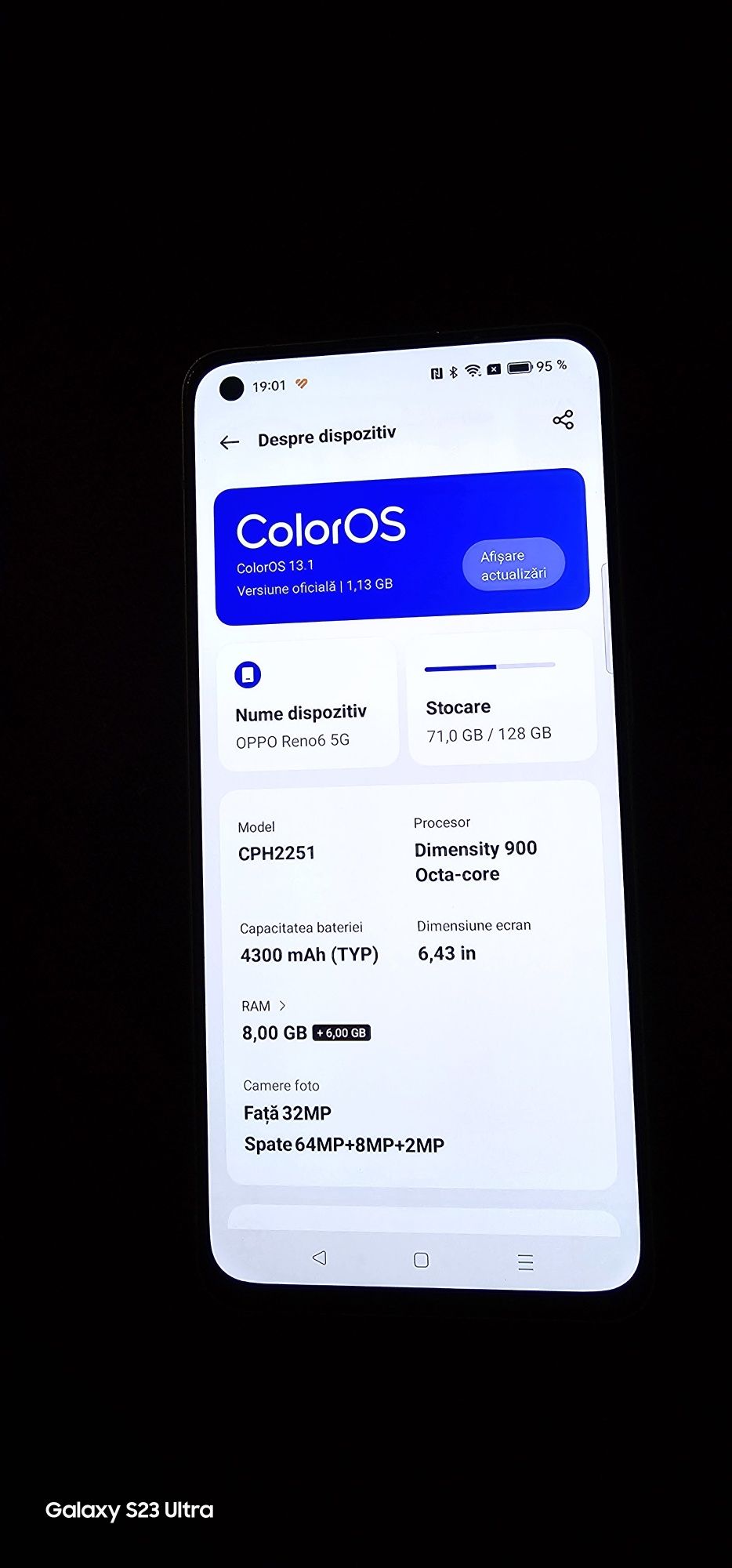 Vând Oppo Reno 6 5g