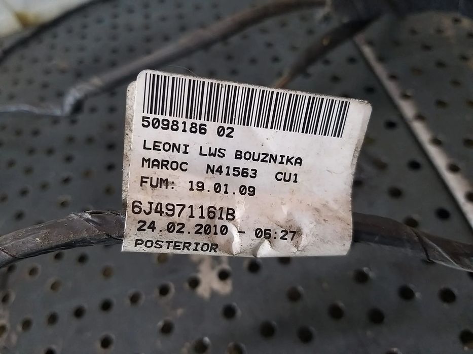 Cablaj instalatie electrica usa stanga spate seat ibiza 6j 6j4971161b