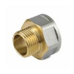 Переход латунный D1= 1 1/4"; 1"; 1/2", D2= 1"; 3/4"; 1/2"
