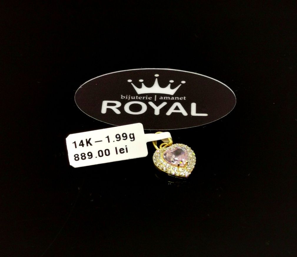 Bijuteria Royal pandantiv din aur 14k 1.99 gr