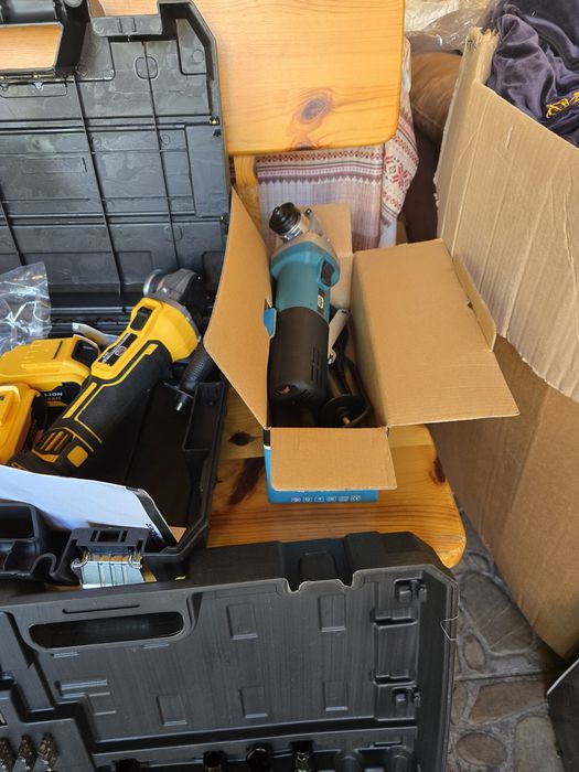 4 в 1 ъглошлайф винтоверт перфоратор