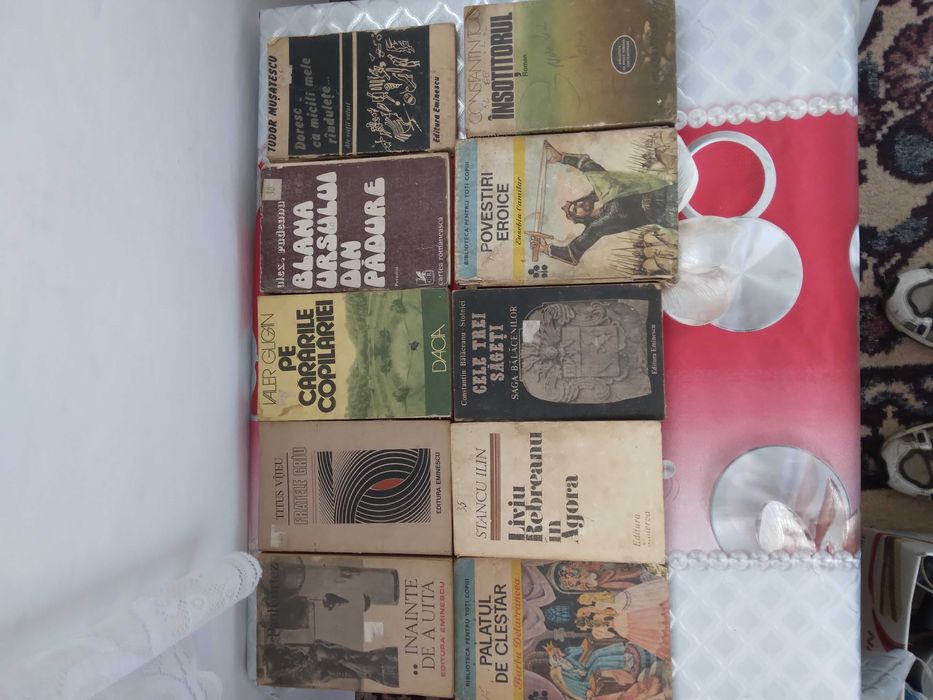 Lot de 10 cărți ieftin la 100 de lei toate