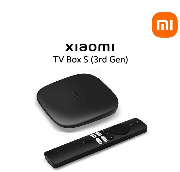 Xiaomi Mi TV Box S 3rd Gen, Google TV, Bluetooth, Wi-Fi, HDMI,