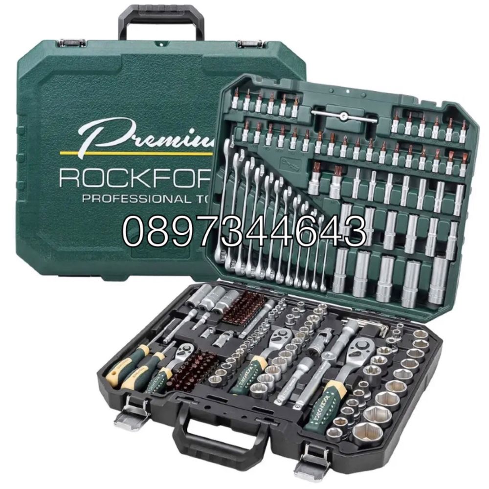 Гедоре 216 части ROCKFORCE Premium , XI-ON със специални вложки