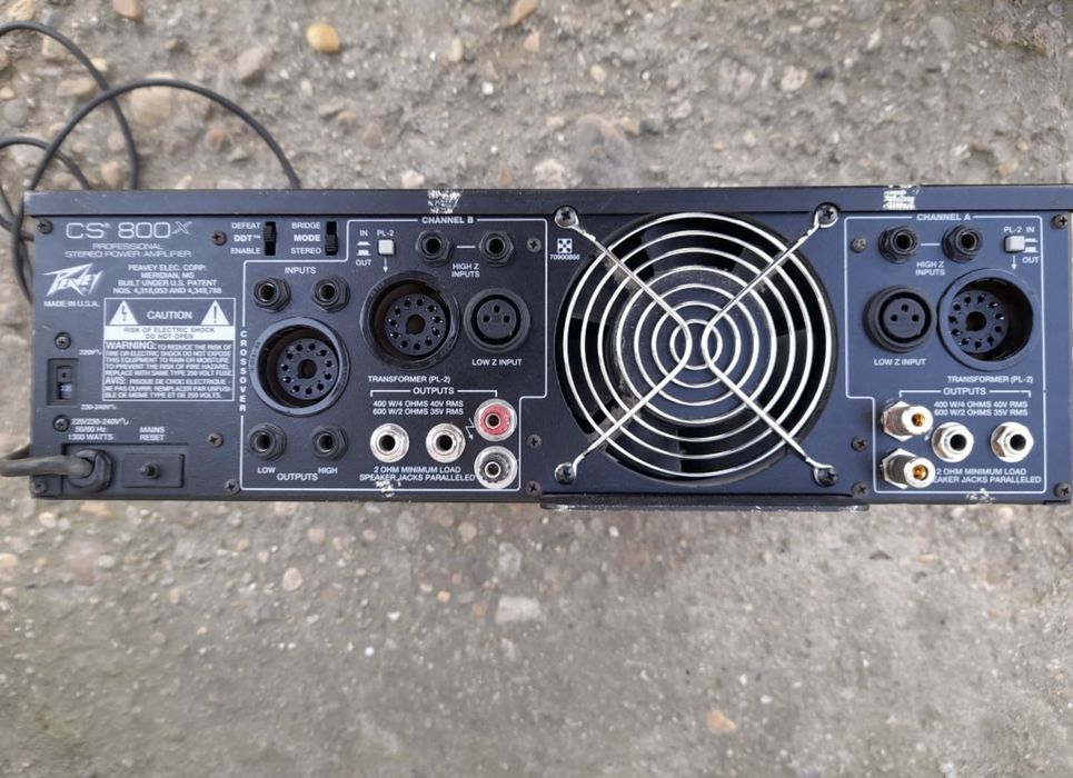 Peavey CS800 X amplificator