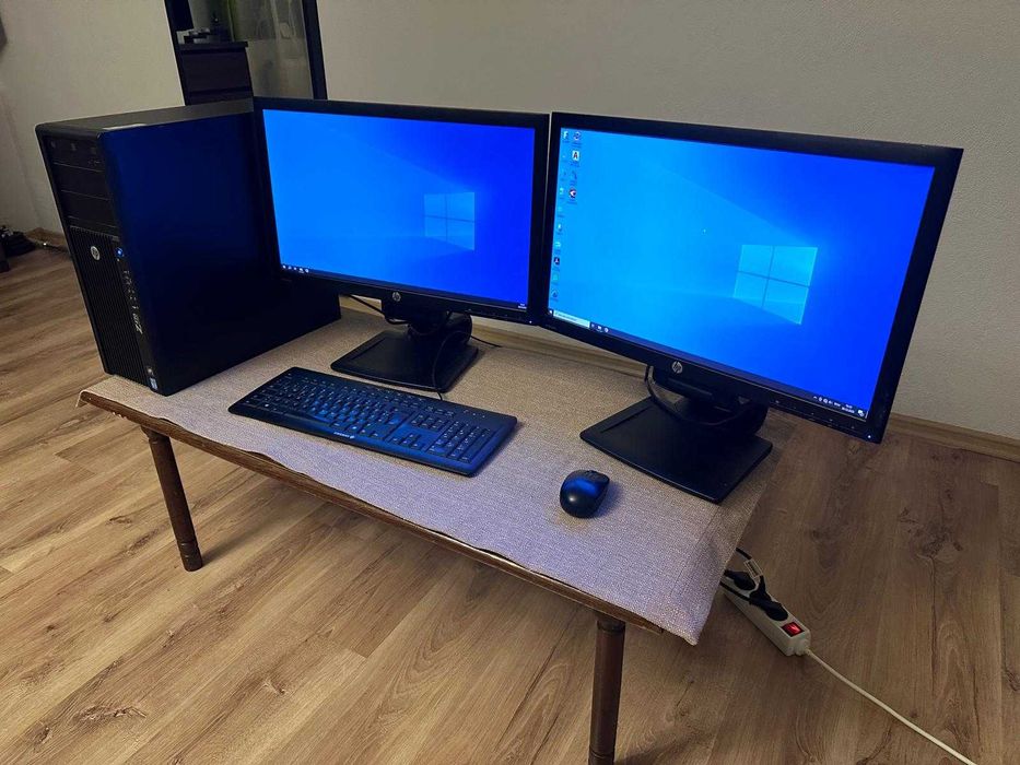 Sistem Desktop PC Intel Xeon 3.30 GHz, 16 GB RAM, NVIDIA 4GB, SSD/HDD