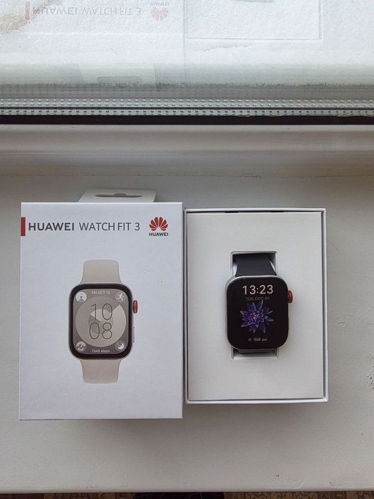 Смарт-часы HUAWEI WATCH FIT 3 (Amoled, GPS, 5 ATM)