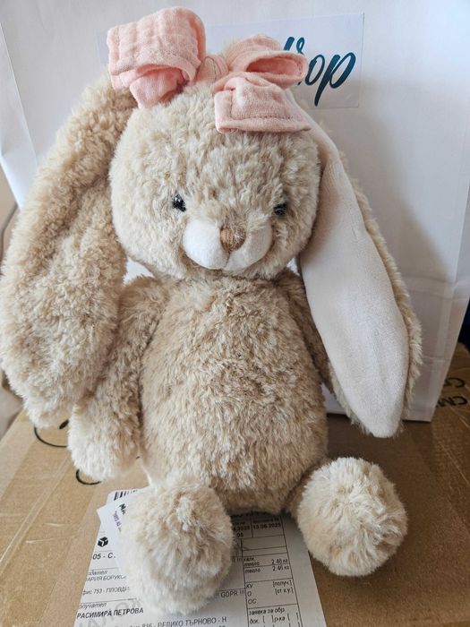 Плюшено зайче Hoppy Bunny