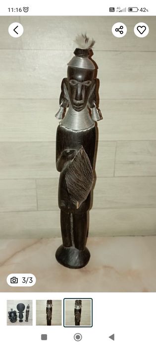 figurine din lemn