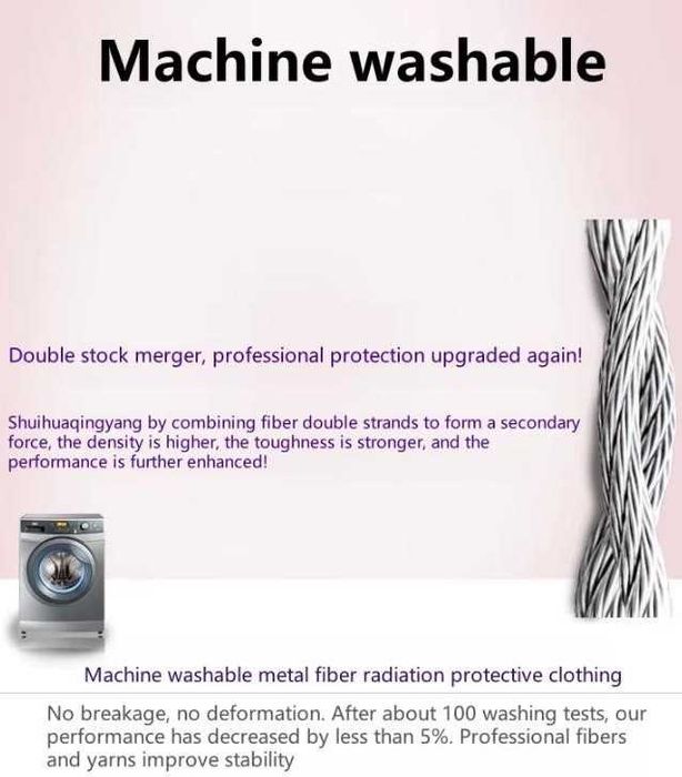 Екранирано Яке с Метални Нишки ЕМП Електромагнитен Щит EMP Излъчване