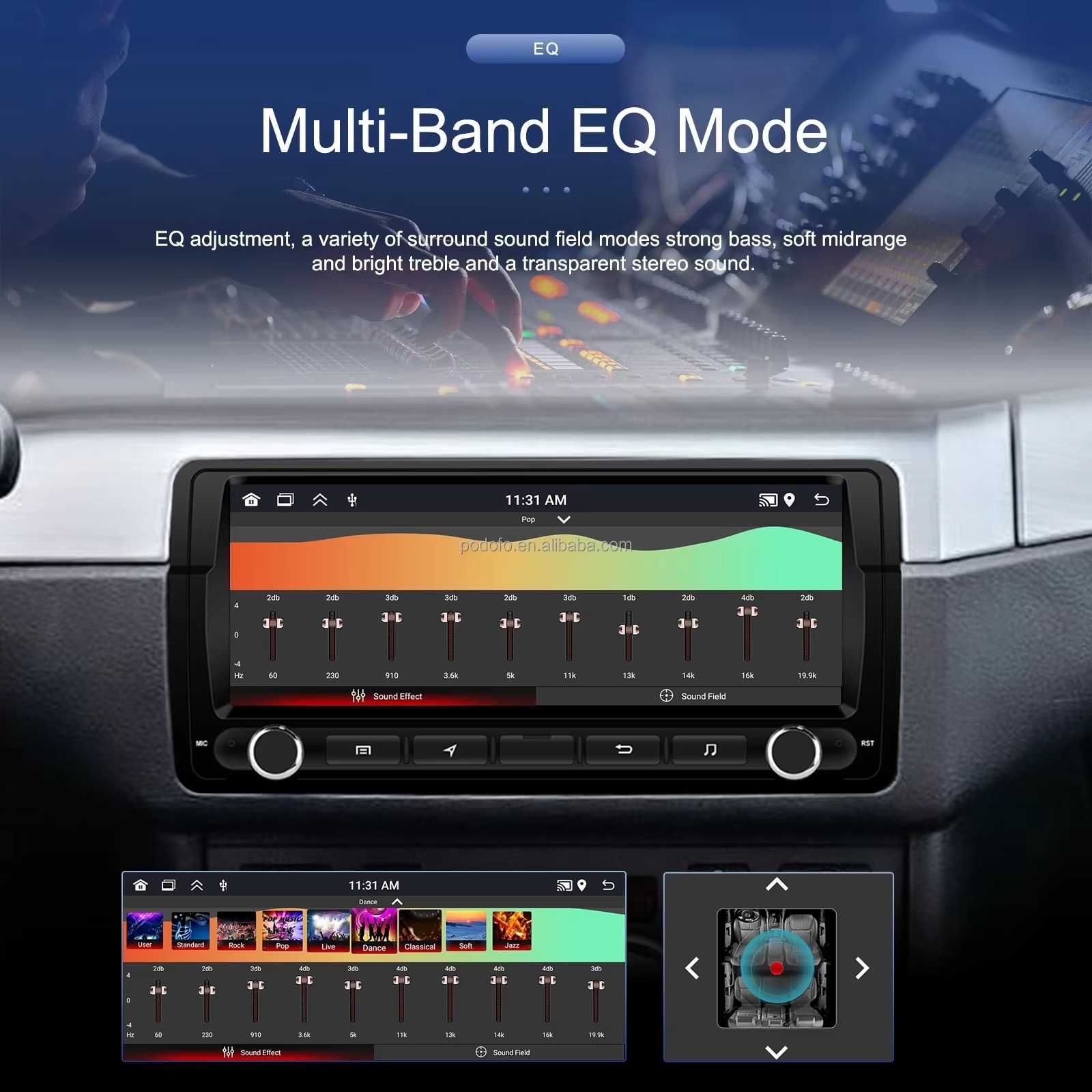 Мултимедия за BMW E46 3 Двоен дин 8.8" Навигация, плеър, екран Android