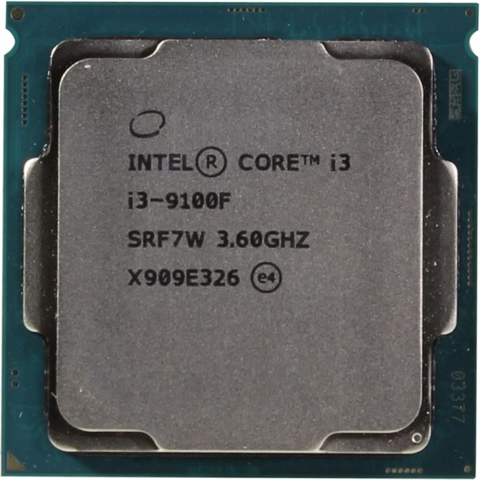 Core i3 9100f процессор