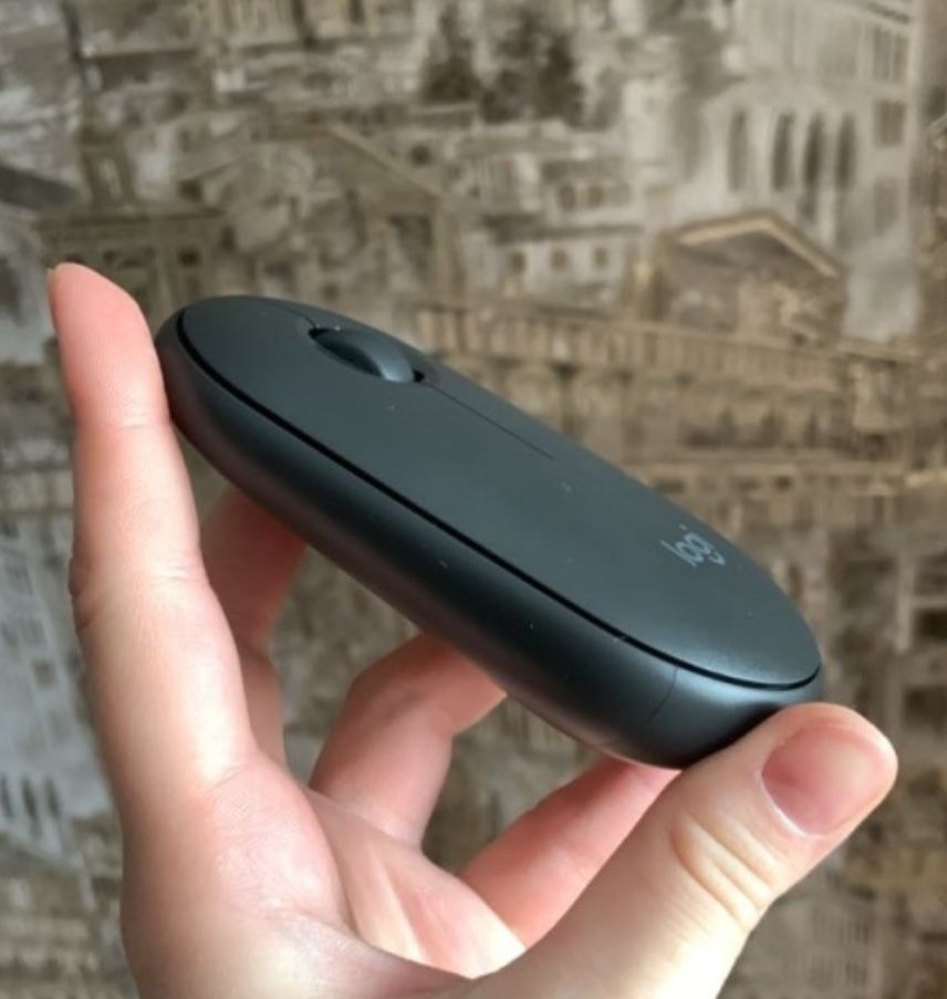 Мышь Logitech Pebble M350 черный