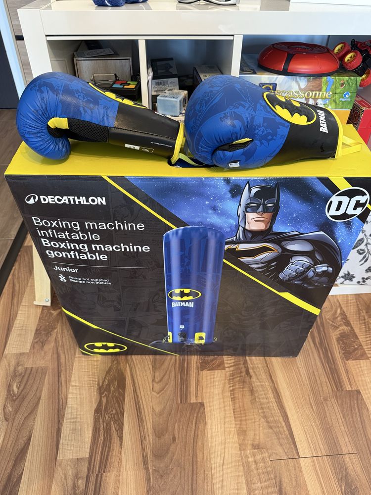 Sac de box gonflabil si manusi - Boxing Machine DC - copii Dechatlon