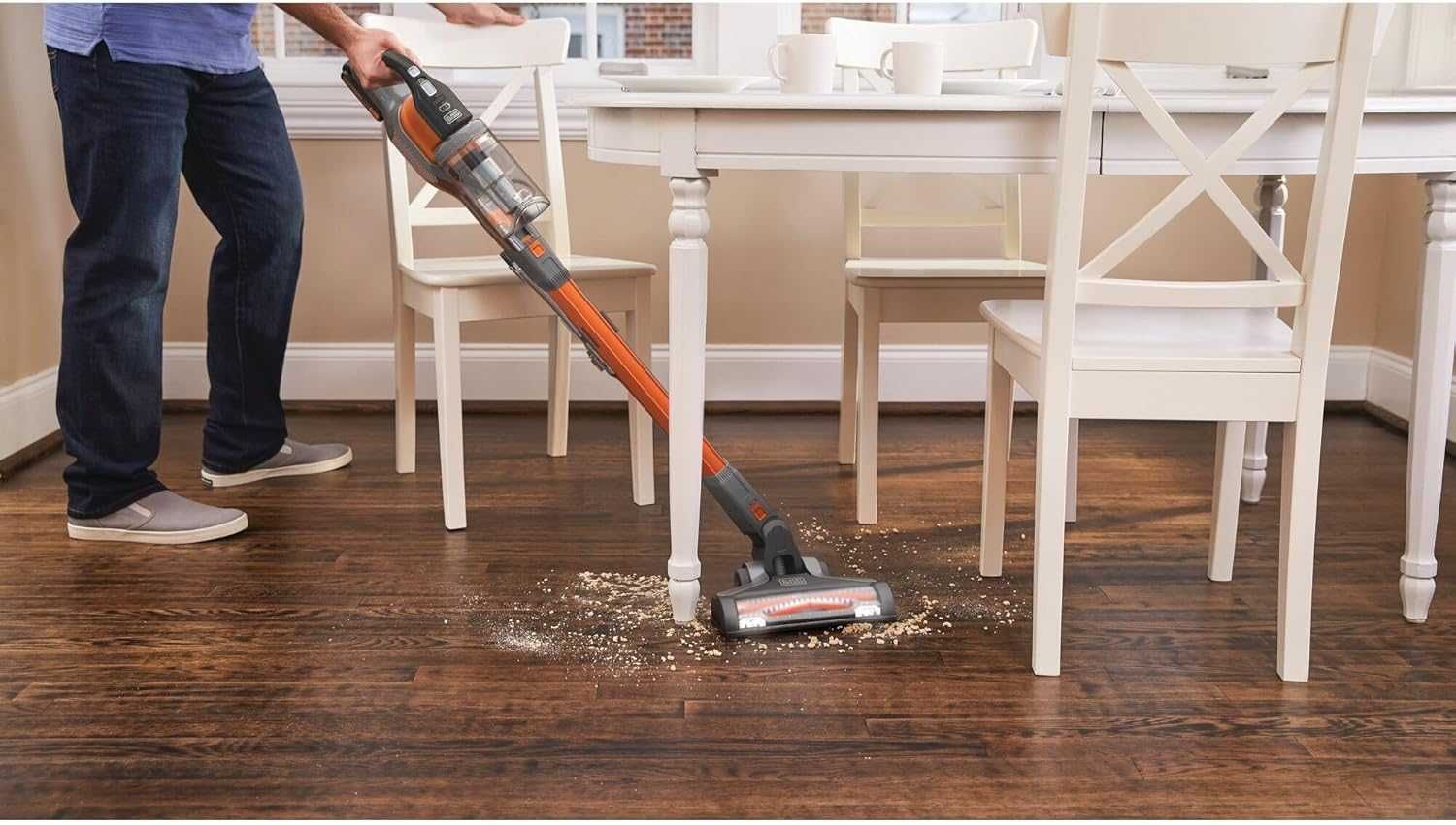Вертикална прахосмукачка Black+Decker PowerSeries Extreme (BHFEV182C)