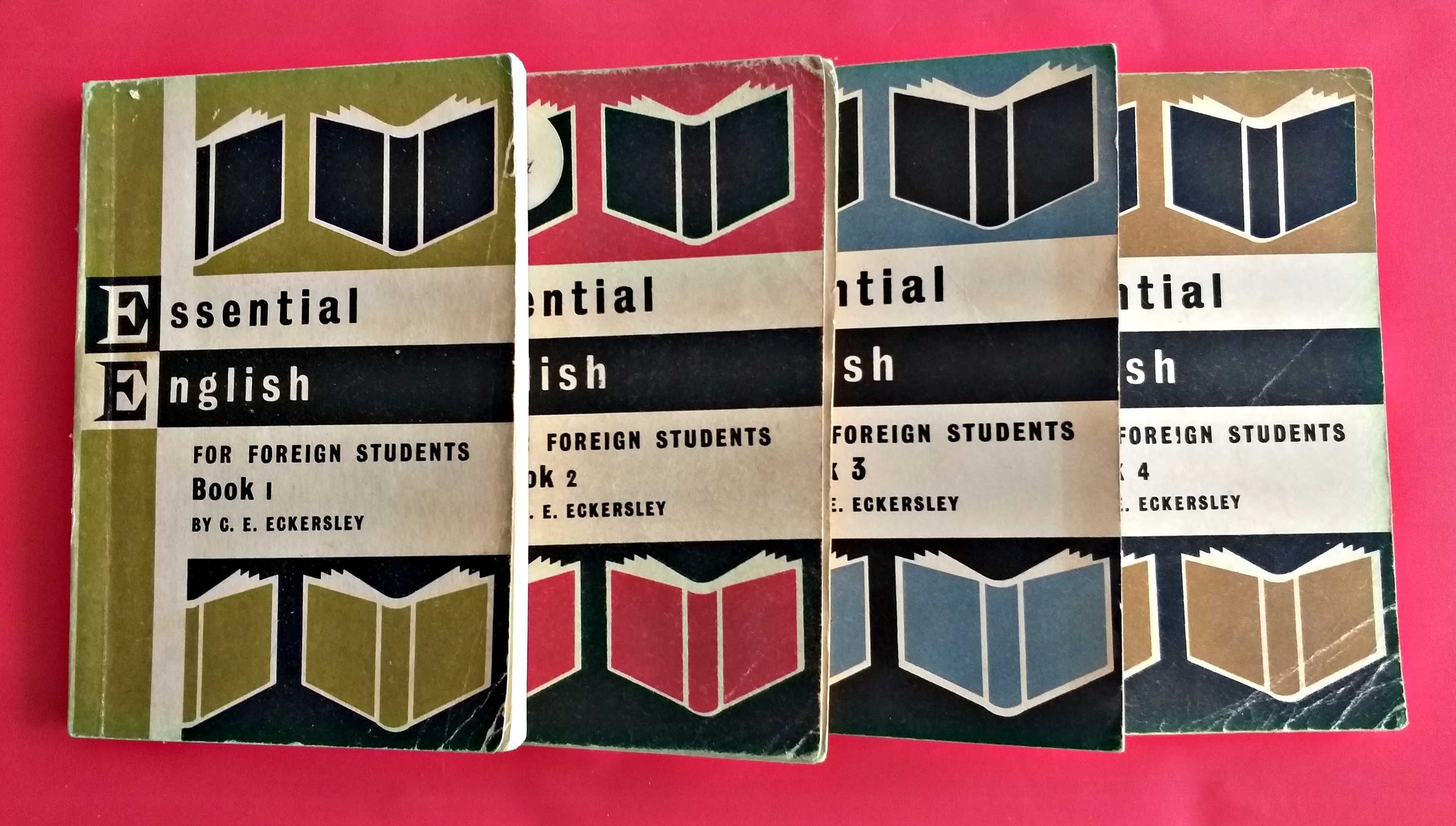 Учебници по английски -Essential English book 1,2,3,4