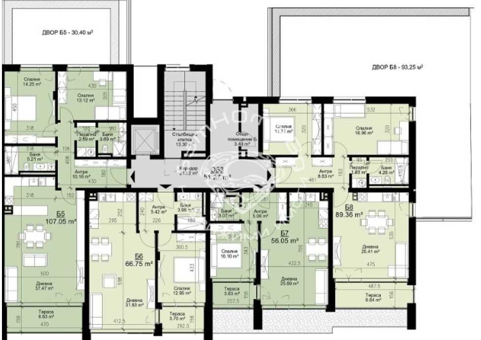 Продава се Тристаен апартамент в Варна, Бриз - 137 кв.м за 1895 €/кв.м - Снимка #3