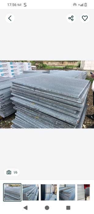 Vând grătare zincate și trepte pentru scări orice dimensiune și orice