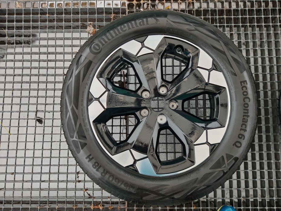 Jante Bigster/Duster R18, cu Anvelope vara EcoContact 6Q, 215/60/R18