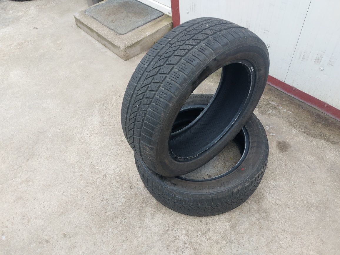 100 lei bucata! Doua anvelope ALLSEASONS 205 55 17 Hankook dot 2022