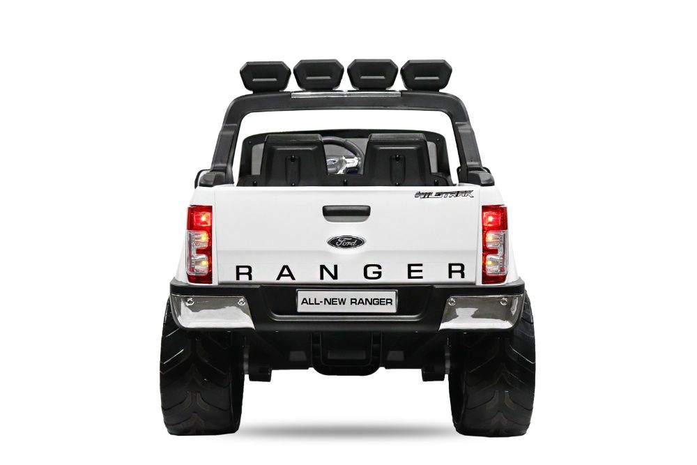 Masinuta electrica Ford Ranger 4x4 cu ROTI MOI 4x45W #ALB