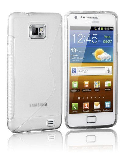 Husa Samsung Galaxy S2 i9100 i9101 i9105 S2 plus + folie + stylus
