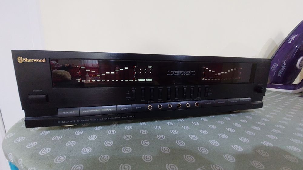 Egalizator stereo -Sherwood eq-5010c