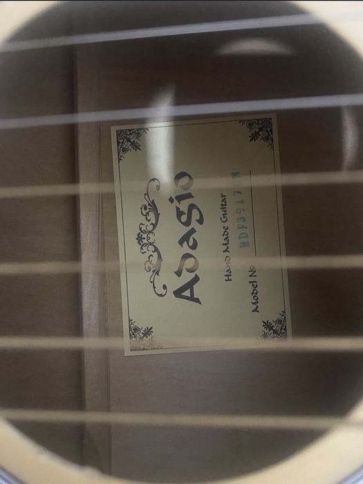 гитара фирмы «adagio»