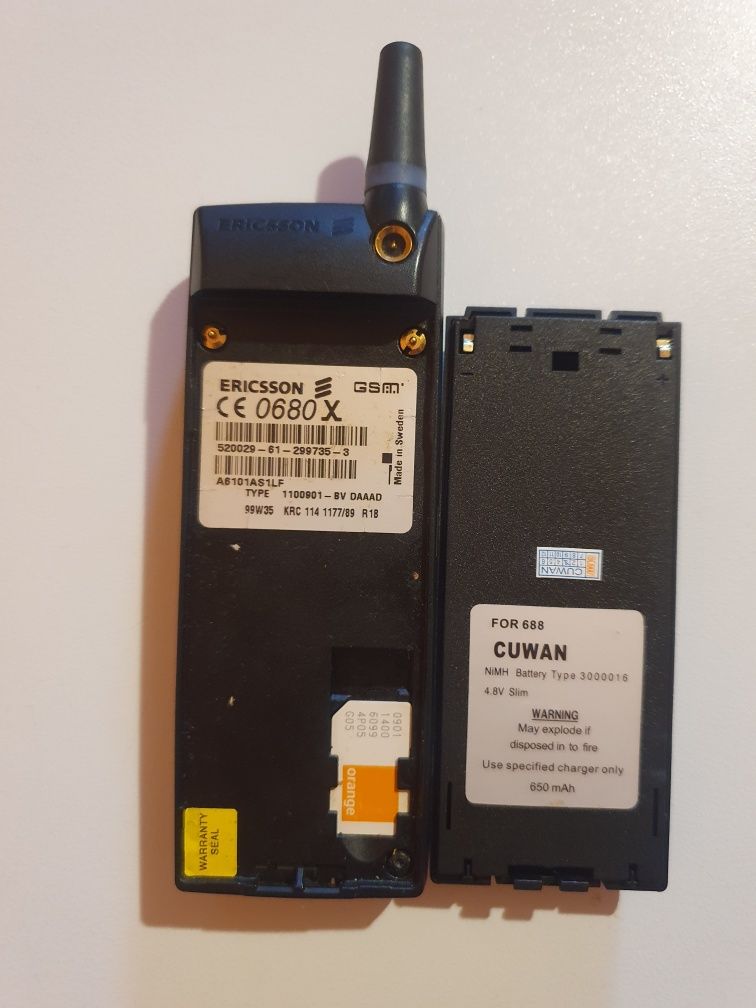 Telefoane de colecție Ericsson a1018s, Siemens a50