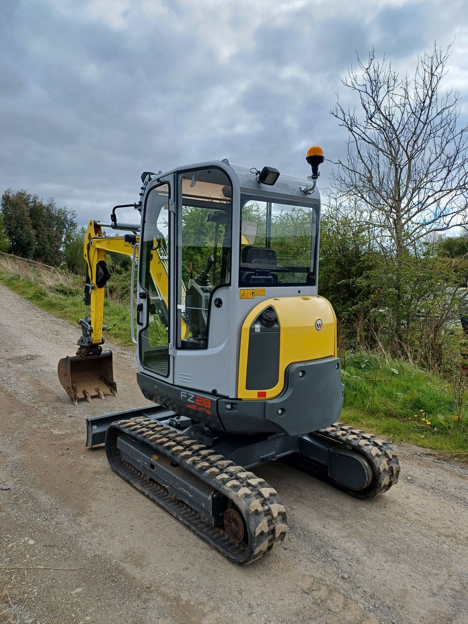 Wacker neuson mini excavator