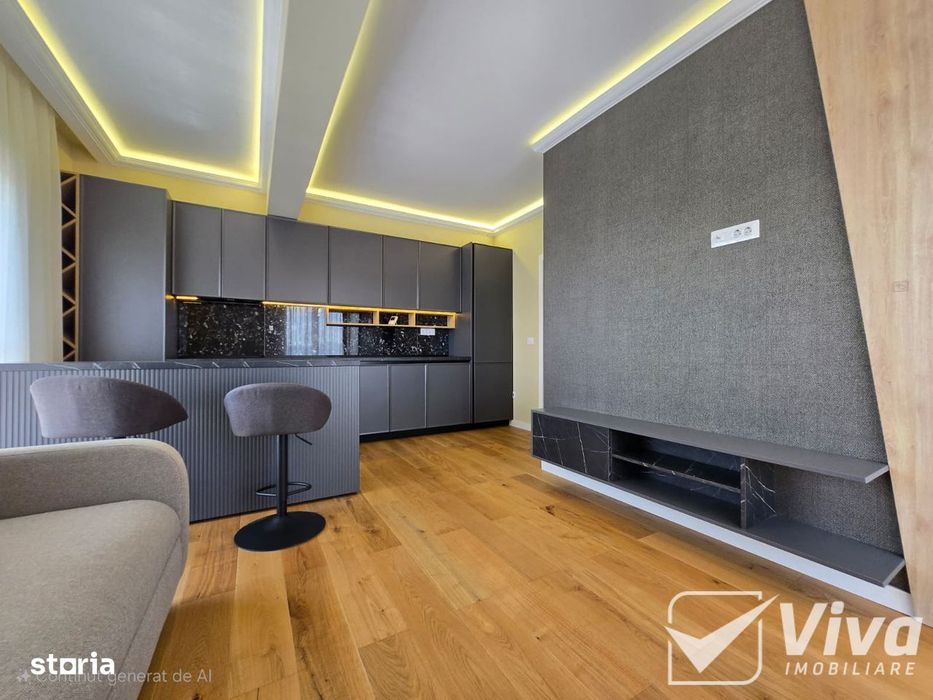 Intabulat, mobilat si utilat, ap 2 cam ESQ Village3, et 2+pod propriu