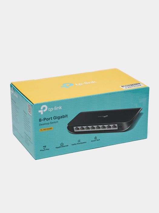 Коммутатор Switch - TP-LINK TL- SG1008D 8-port Gigabit Доставка есть!