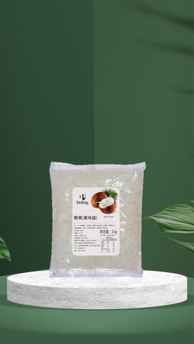 Кокосовой дольки для приготовления бабл ти